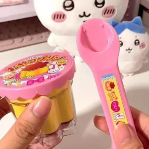 Colorful Food Feeding and Pudding Toy Set