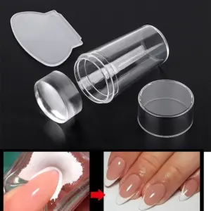 Silicone Nail Stamper Kit for Nail Art 8 S00760b7fd6bf40a281b252adacbd92c8p