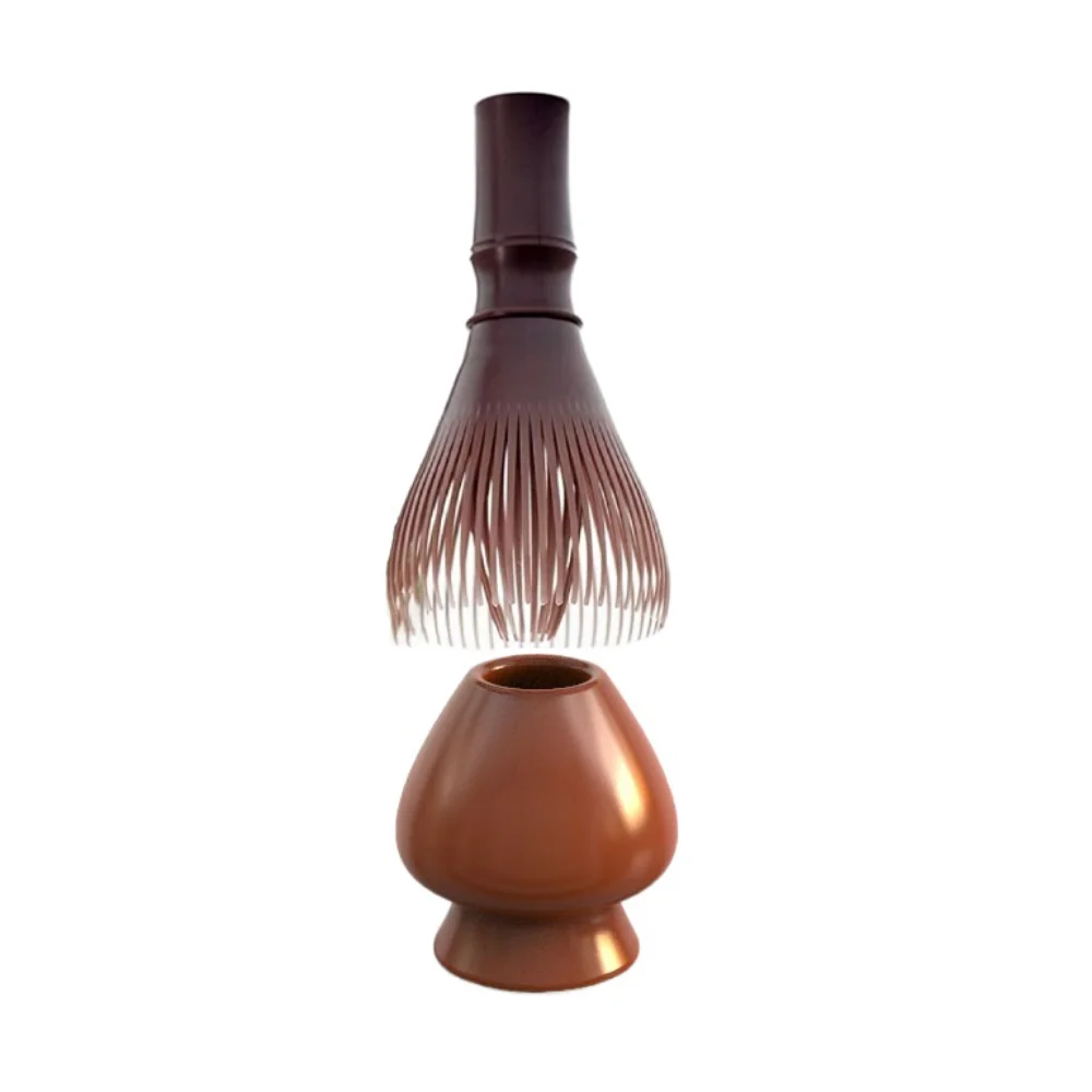 Reusable Matcha Whisk with Ceramic Stand 9 Reusable Matcha Whisk with Ceramic Stand - Image 9