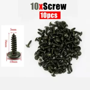 Automotive Fastener Set with 50 Iron Screws & Clips 17 S00a5a16bc7c5464e82773dd9a1d12b7ae
