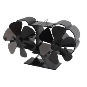 Heat-Powered Fireplace Fan 6-Blade Aluminum 9 S00c904ec2a3745c89b19acc565beb150e