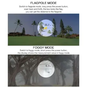 Portable Laser Rangefinder 6x Magnification 500m 13 S0204e2b07e104bcfbfb1a3a56f338a7cw