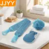 Exfoliating Bath Set with Back Scrubber and Gloves