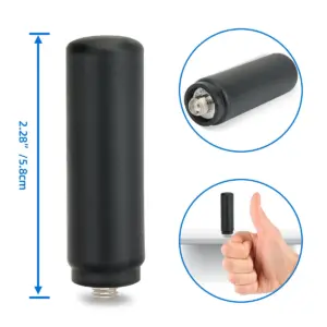 Black Mini Radio Antenna with SMA-Female Connector 13 S024b907ccd7e4c2f89890b410ad8e9aaf