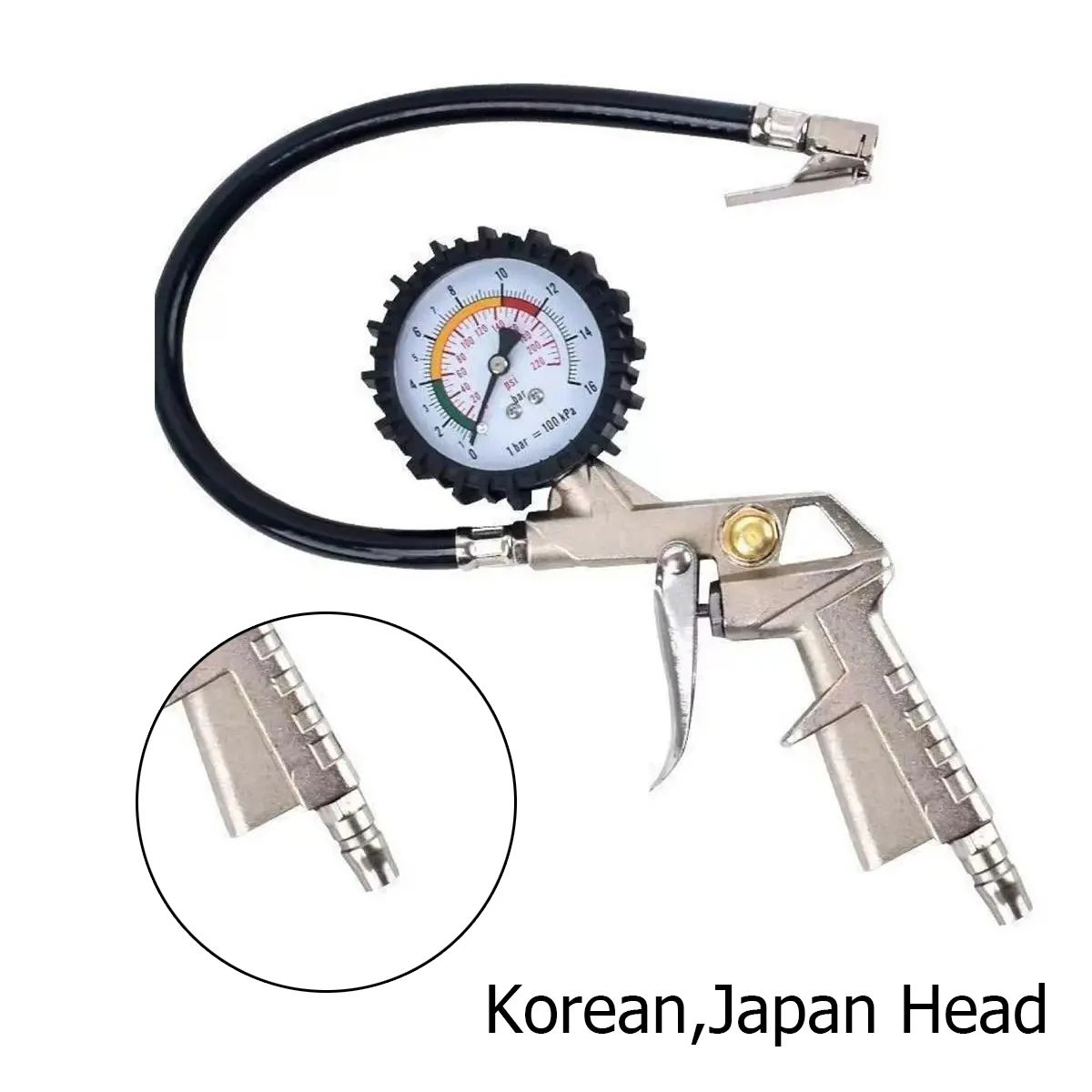 Multifunctional Tire Pressure Gauge with Color Indicator 7 Multifunctional Tire Pressure Gauge with Color Indicator - Image 7