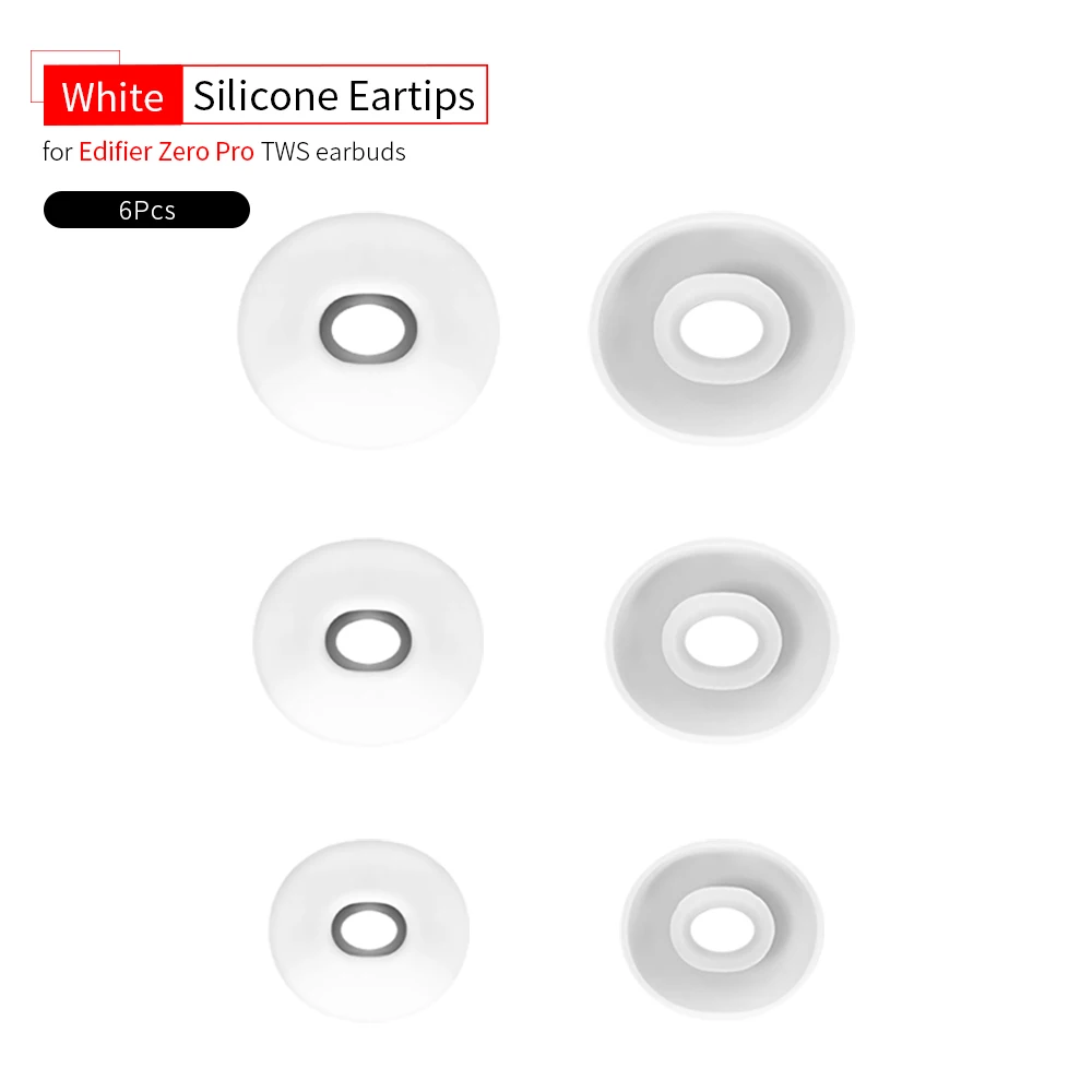 Silicone Ear Tips Set for Edifier ZERO Pro 8 Silicone Ear Tips Set for Edifier ZERO Pro - Image 8