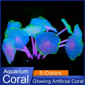 Vibrant Artificial Coral Aquarium Decor