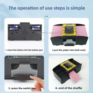 Automatic Card Shuffler for Adults 14 S029282f974c745989cf98aba92f57bbb5