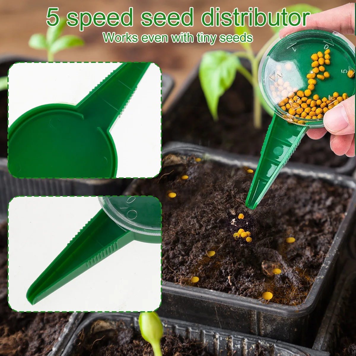 Mini Seed Planter Set for Precise Gardening 6 Mini Seed Planter Set for Precise Gardening - Image 6