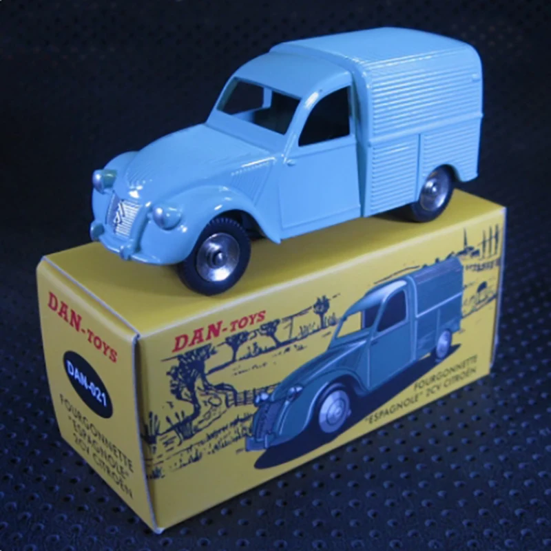 Citroen 2CV Alloy Diecast Model in Red, Blue, Beige 7 Citroen 2CV Alloy Diecast Model in Red, Blue, Beige - Image 7