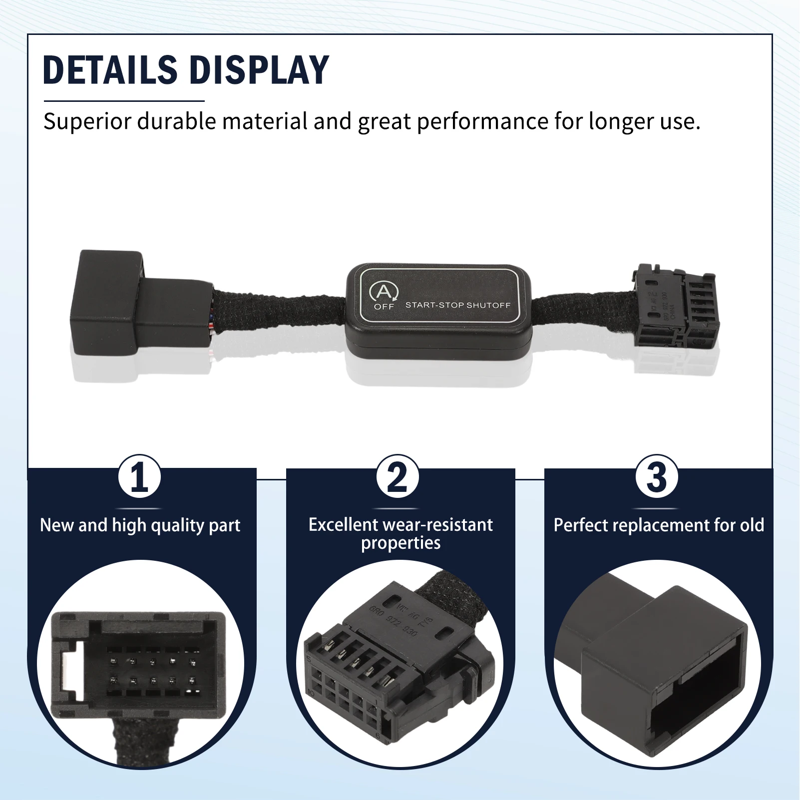 VW Golf, Passat, T-Roc Start-Stop Eliminator Module 2 VW Golf, Passat, T-Roc Start-Stop Eliminator Module - Image 2