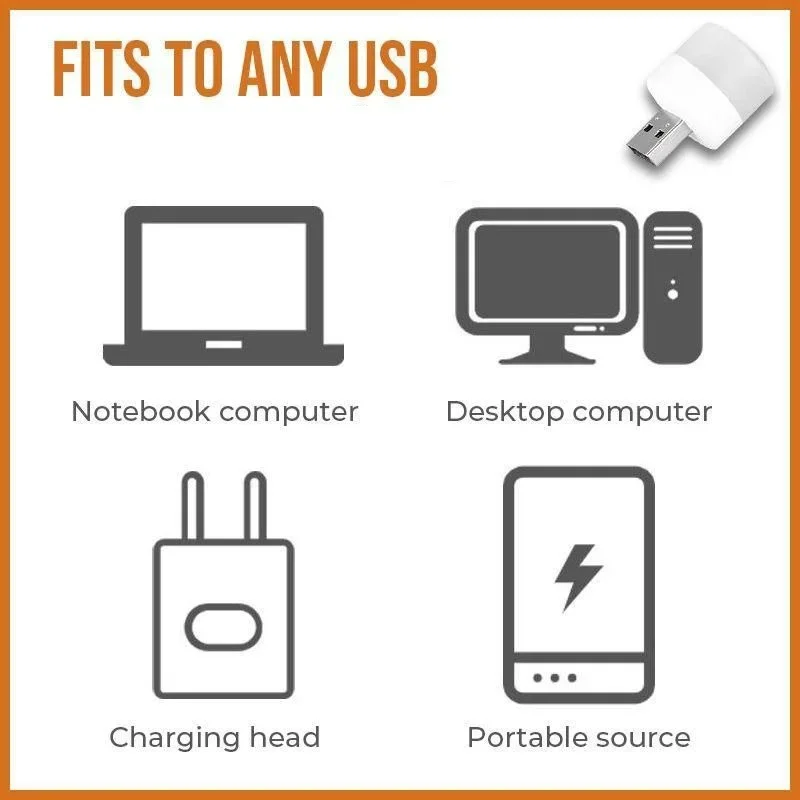 Compact USB LED Reading Lamp for Travel 5 Compact USB LED Reading Lamp for Travel - Image 5