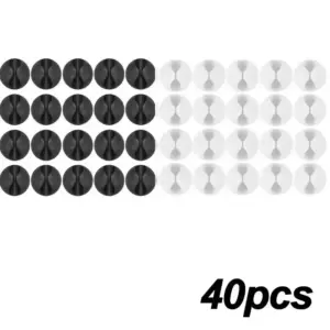 Mini Silicone Cable Winders with Adhesive Set of 5-50 16 S03a4d93082ca48918e69096b35708ee5y