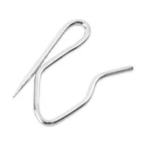 Silver Metal Curtain Hooks for French Pleat Drapes 14 S03bac529a2e14be9add74dfe406156b8M