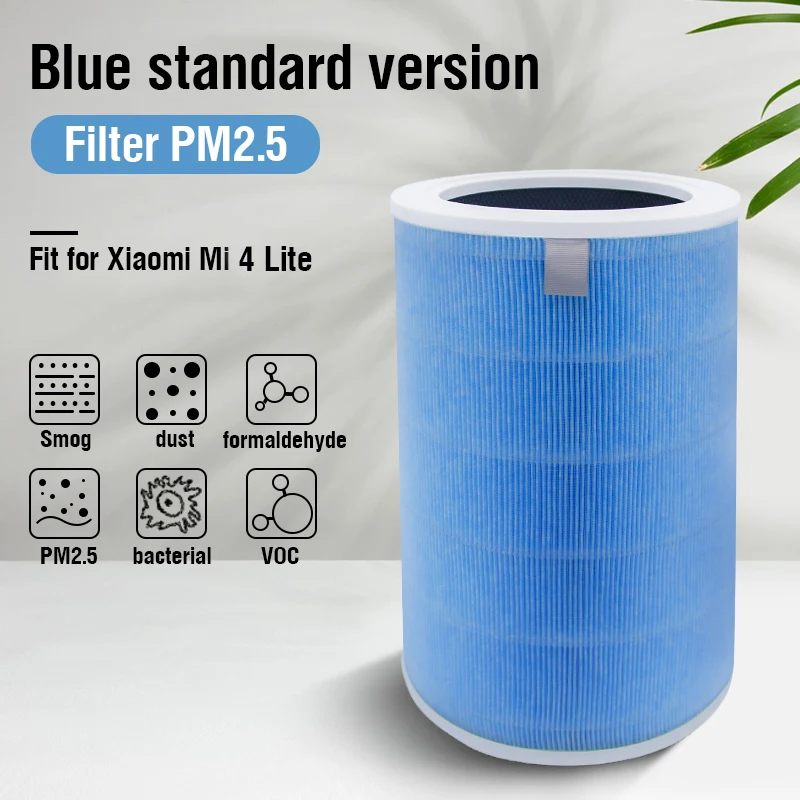 Blue HEPA & Activated Carbon Filter for Xiaomi Air Purifier 4 Lite 3 Blue HEPA & Activated Carbon Filter for Xiaomi Air Purifier 4 Lite - Image 3