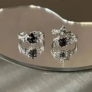 Vintage Gothic Gemstone Adjustable Ring for Women 8 S043b1b4033734daea6d5d34daa78649fh