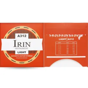 Vibrant IRIN Acoustic Guitar String Set 17 S04648a36c1a8463396bb03576c4dbc92U