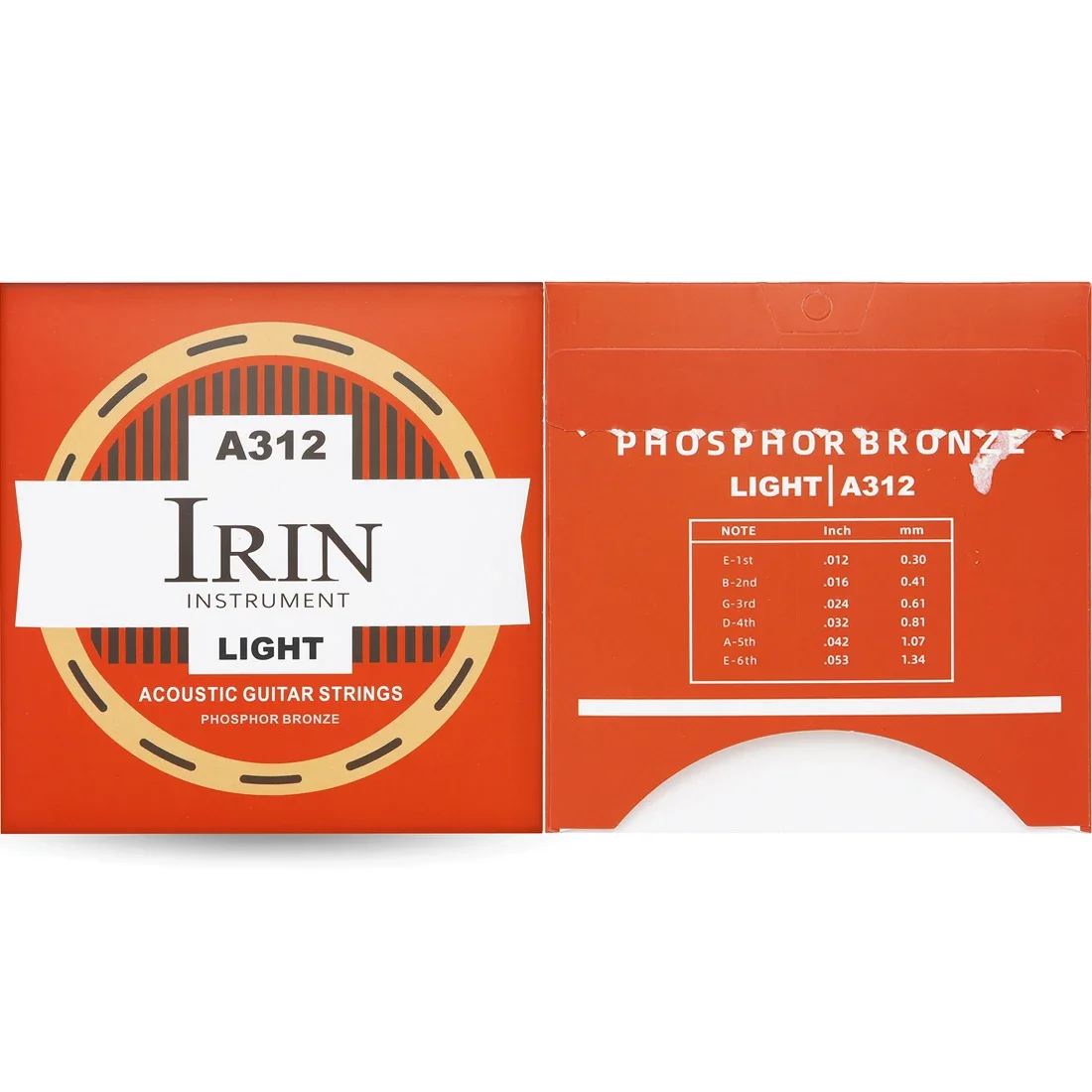 Vibrant IRIN Acoustic Guitar String Set 8 Vibrant IRIN Acoustic Guitar String Set - Image 8