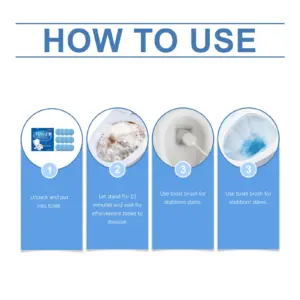 Oxygen Bleach Toilet Tablets Set of 12 15 S046860d4beb34f3f8d195e89122ec3eez