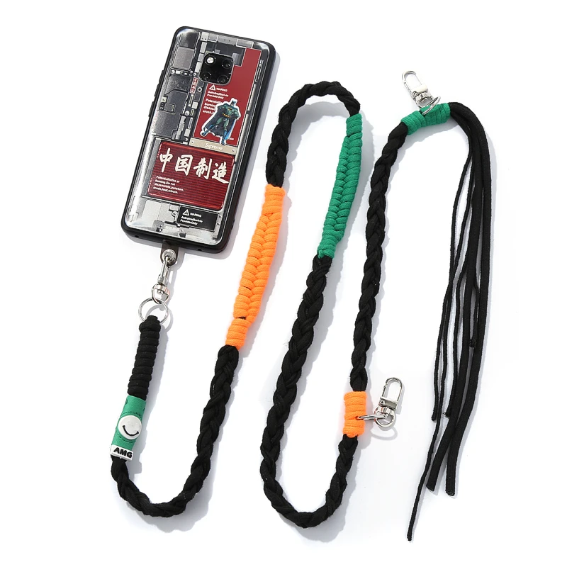 Multifunctional 120cm Polyester Lanyard with Vibrant Accents 2 Multifunctional 120cm Polyester Lanyard with Vibrant Accents - Image 2