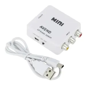 Mini AV to HDMI Converter for HD Display 14 S04b828cce0c842a28b8379ab608ad660X