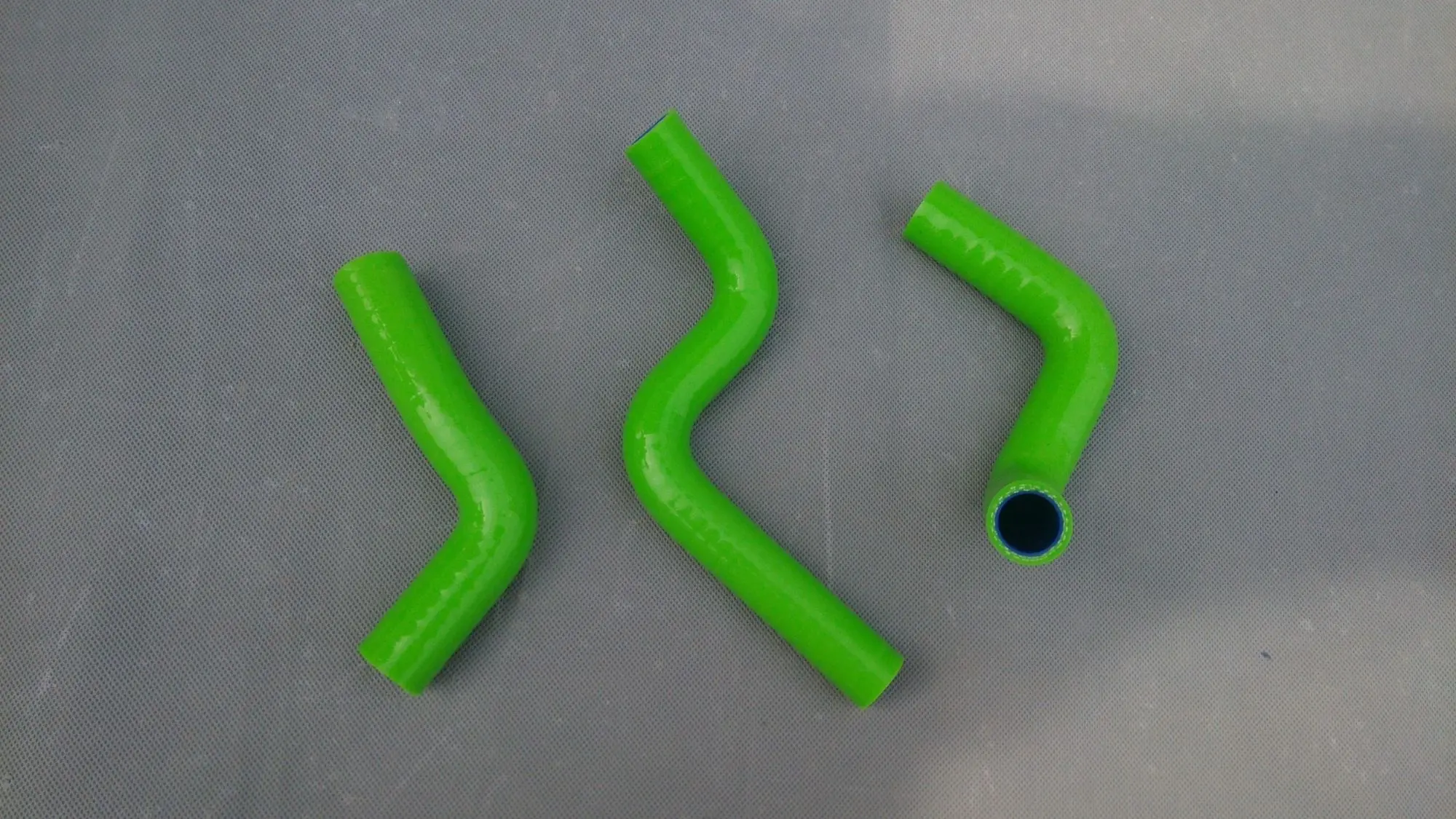 Vibrant Blue Silicone Radiator Hose Kit for Kawasaki KX85/100 6 Vibrant Blue Silicone Radiator Hose Kit for Kawasaki KX85/100 - Image 6