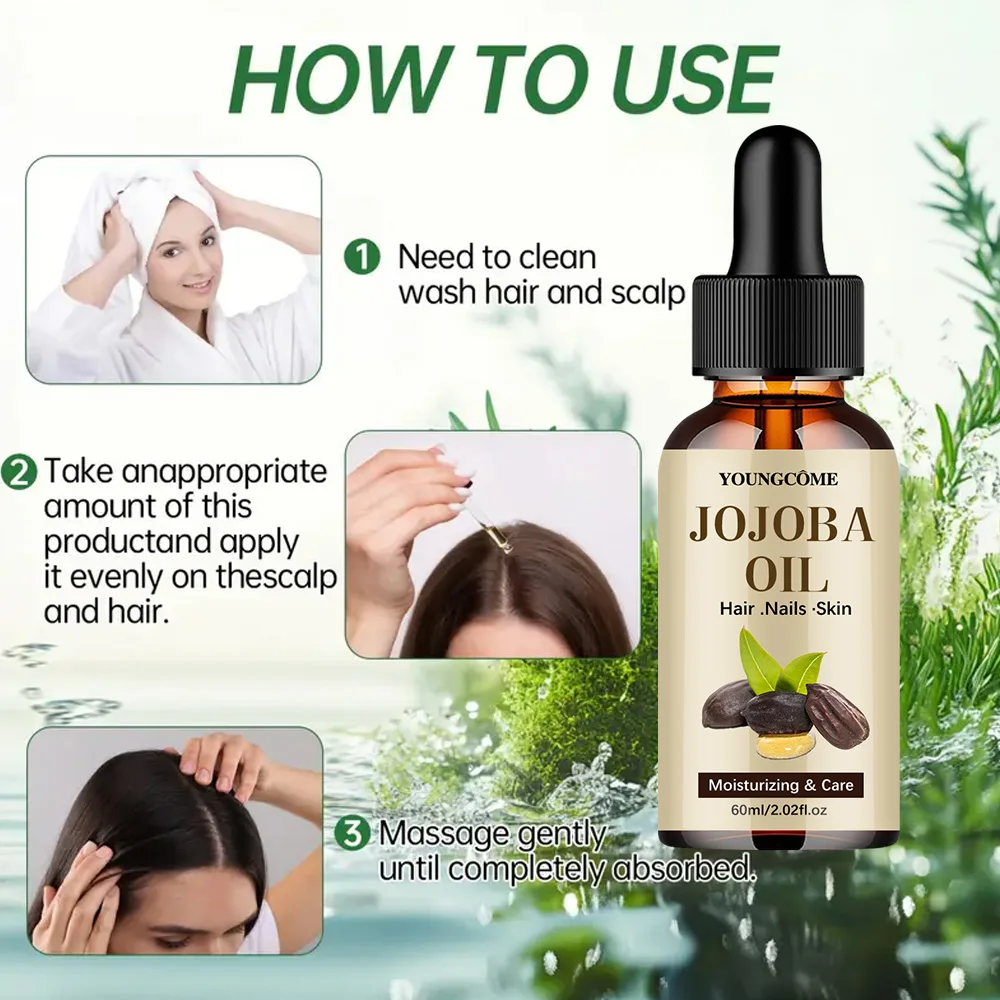 Organic Jojoba Oil for Hair and Skin 4 Organic Jojoba Oil for Hair and Skin - Image 4