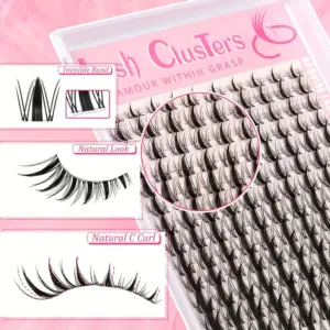 140-Pair Synthetic Fairy Eyelash Set with C Curl 8 S054ca31f0ee0478ab9caa8688529a9e2a
