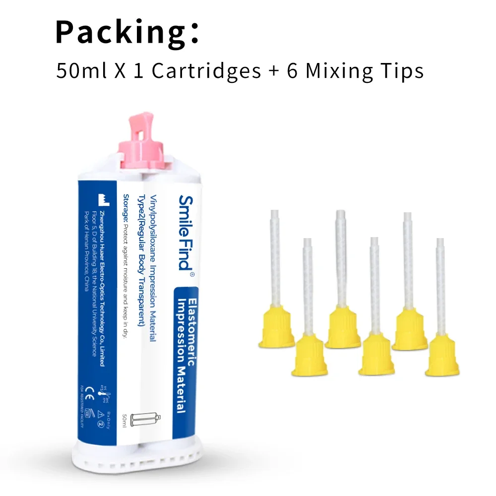Transparent Silicone Impression Material 50ml 7 Transparent Silicone Impression Material 50ml - Image 7