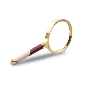 90mm Handheld Magnifying Glass with 6x Magnification
