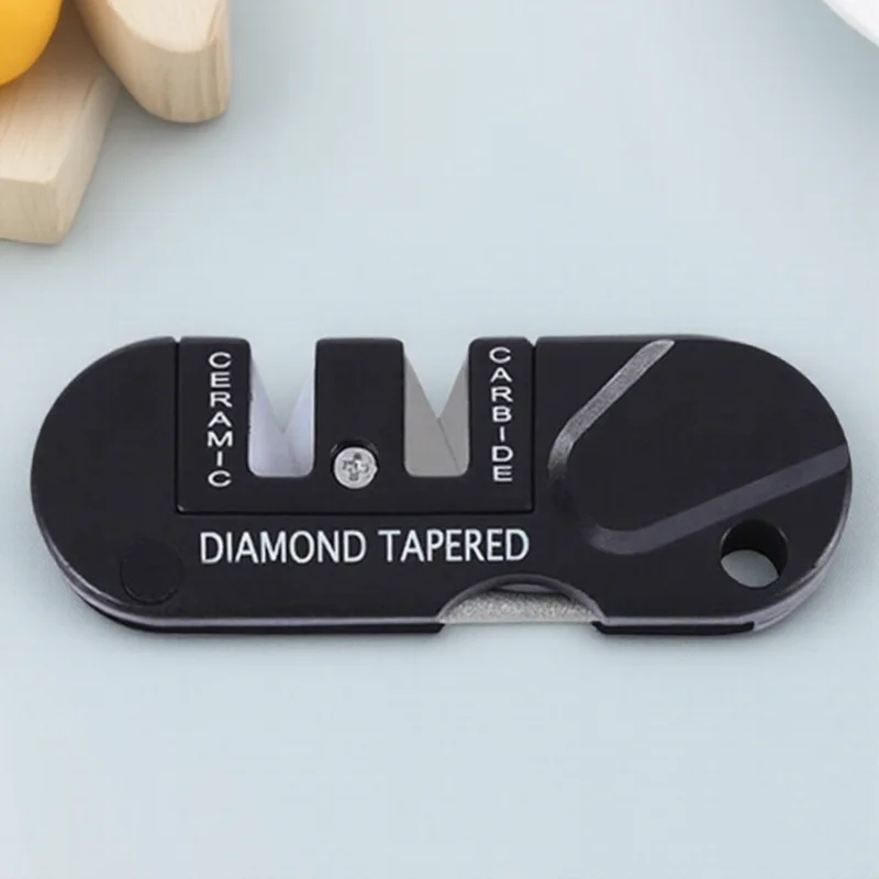 Compact Black Multifunctional Sharpening Tool 7 Compact Black Multifunctional Sharpening Tool - Image 7
