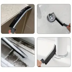 Multifunctional Black Crevice Cleaning Brush 10 S06fa606761bf4a5fafacd4b2f88a88b9N