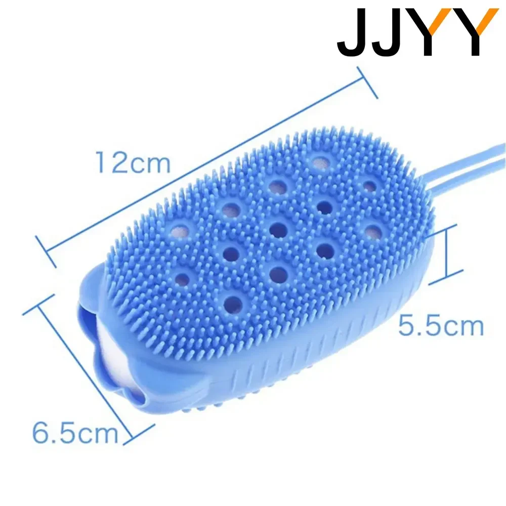 Silicone Body Scrub Brush with Gel Dispenser 6 Silicone Body Scrub Brush with Gel Dispenser - Image 6