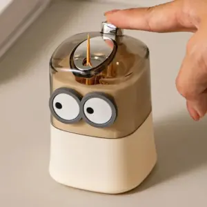Whimsical Plastic Toothpick Dispenser with Cartoon Face 8 S07cef0674c7a4d3a91f3364c06e7ab8dG