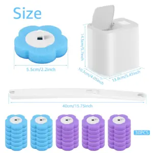 Modern Eco-Friendly Toilet Brush Replacement Kit 15 S07e97ea602e94331b8c21602268eff9dP