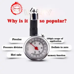Digital Tire Pressure Gauge, 10cm, High Precision 13 S07fff121ff9e4349bb9539c70edb10d5k