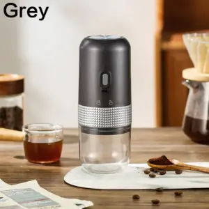 Portable Electric Coffee Grinder 18.8cm, 1000mAh 19 S081d5767b78b4ab19bef6362c2f1dff1h