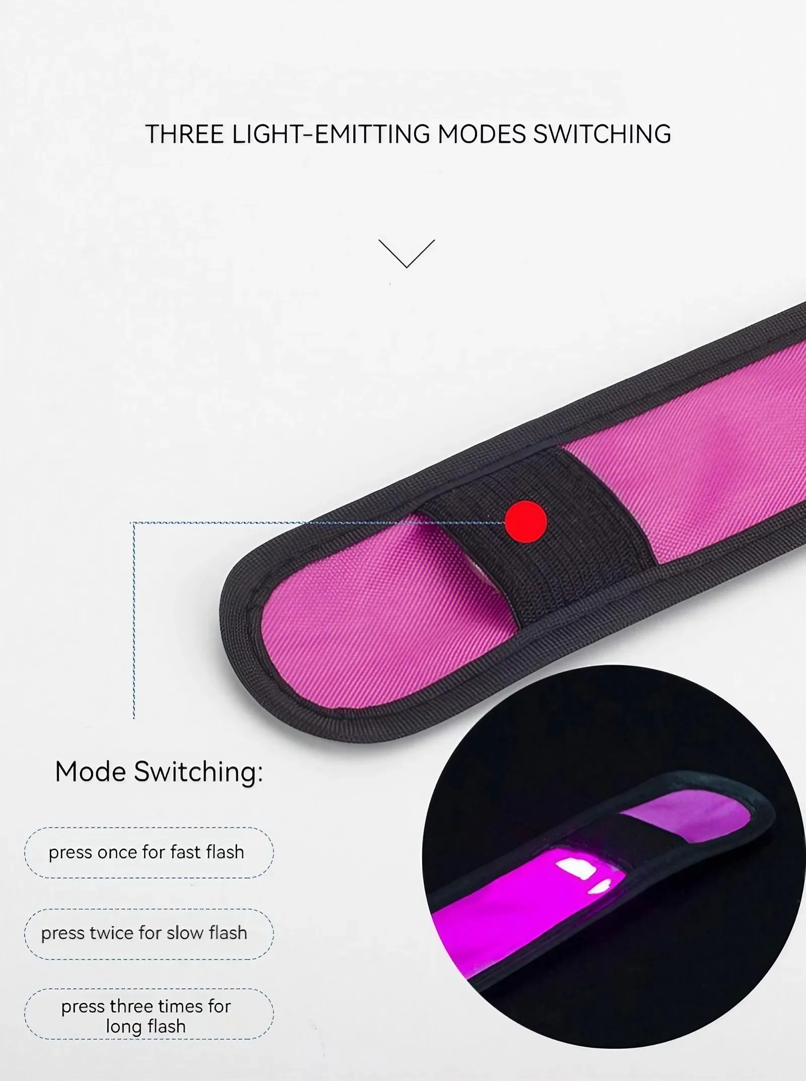 Vibrant LED Luminous Safety Bracelet 5 Vibrant LED Luminous Safety Bracelet - Image 5