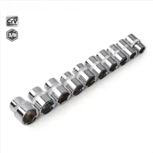 3/8 Inch Deep Socket Set 19 pcs CRV 11 S0888ab5afd594763b9490ac5f7d8d44fK