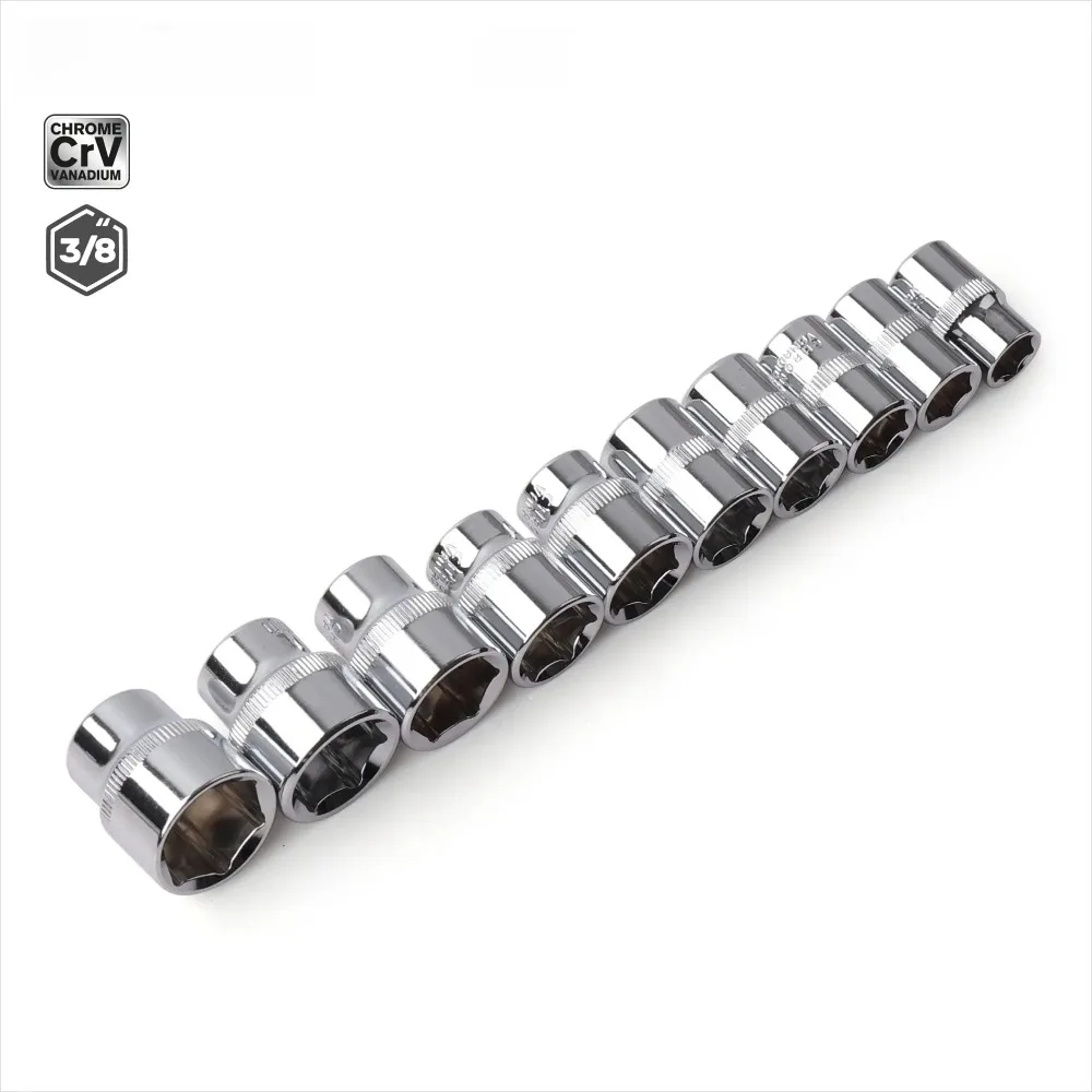 3/8 Inch Deep Socket Set 19 pcs CRV 4 3/8 Inch Deep Socket Set 19 pcs CRV - Image 4