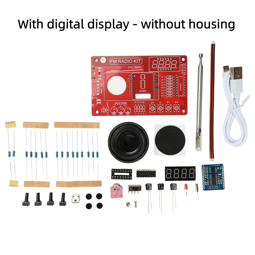 RDA5807 FM Radio DIY Kit for Enthusiasts 7 RDA5807 FM Radio DIY Kit for Enthusiasts - Image 7