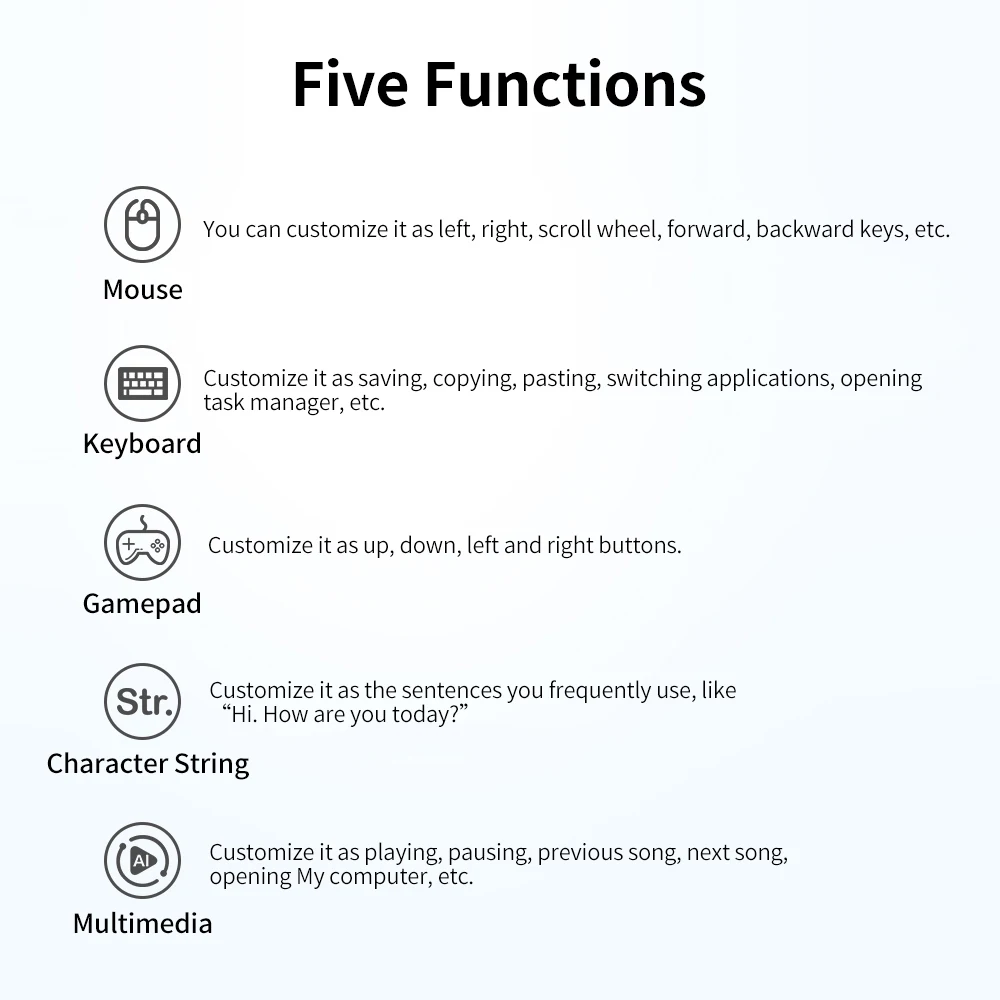 USB Triple Foot Switch for Gaming and Control 4 USB Triple Foot Switch for Gaming and Control - Image 4