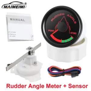 52MM Marine Rudder Angle Indicator for Boats 15 S08edf3f37c2445ef852294c2b987e4b9Q