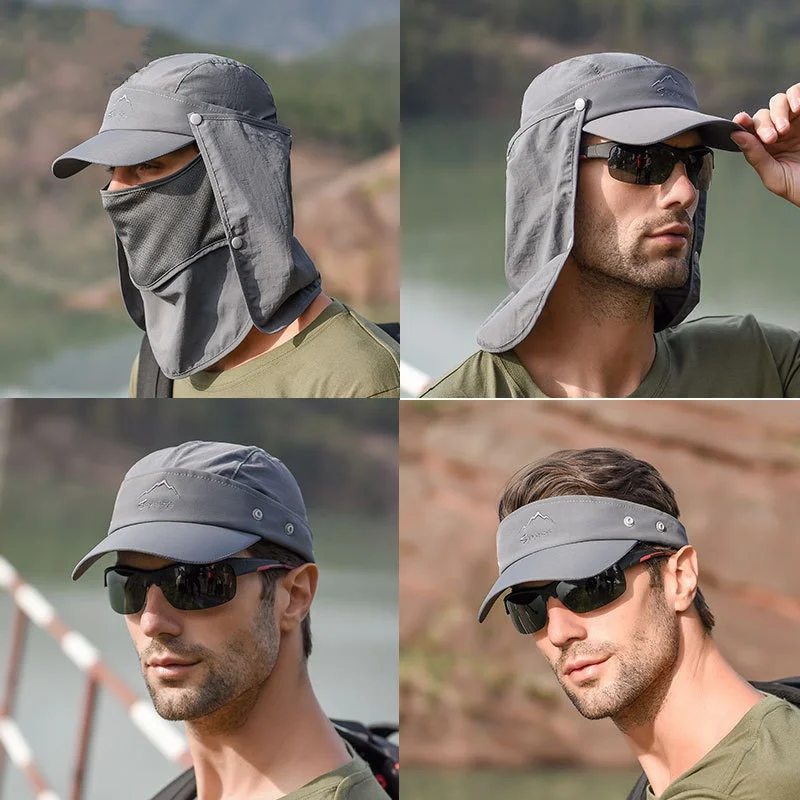 Outdoor Flysand Visor Hat with Full Coverage 2 Outdoor Flysand Visor Hat with Full Coverage - Image 2