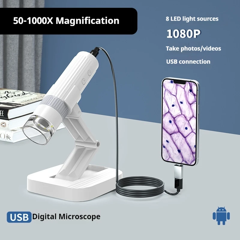 Wireless 1000X Electron Microscope for Smartphones 2 Wireless 1000X Electron Microscope for Smartphones - Image 2