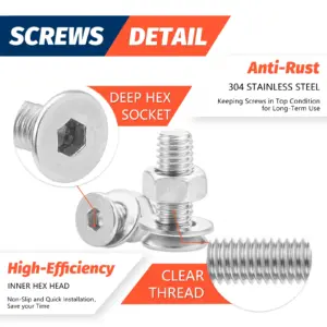 Stainless Steel Hardware Kit 880 pcs 12 S09359d09539e4b1cbbd5593879f2bea5Z