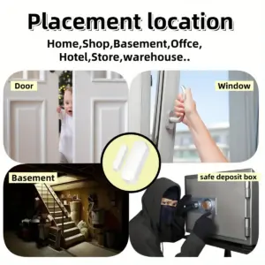 White ZigBee 3.0 Door Sensor for Smart Homes 10 S0943c08a04c749e49086939c7ab3d200I