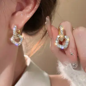 Vintage Copper Square Drop Earrings with Cubic Zirconia 8 S09cc51657e674c5e8e18c81d22d11e9eM