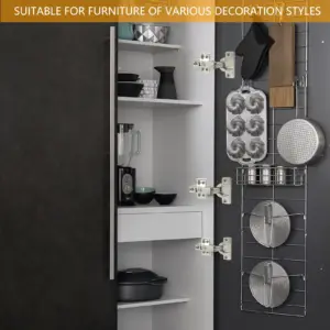 Modern Stainless Steel Cabinet Hinge Set 12 S0a1a77fcc8024ccaba5862c74d8aefaaS