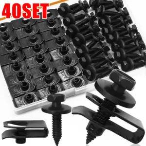 Automotive Fastener Set for Cars M6 - 40 Pieces